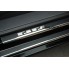 Накладки на пороги (carbon) Toyota Yaris 5D (2011-) бренд – Alu-Frost (Польша) дополнительное фото – 2